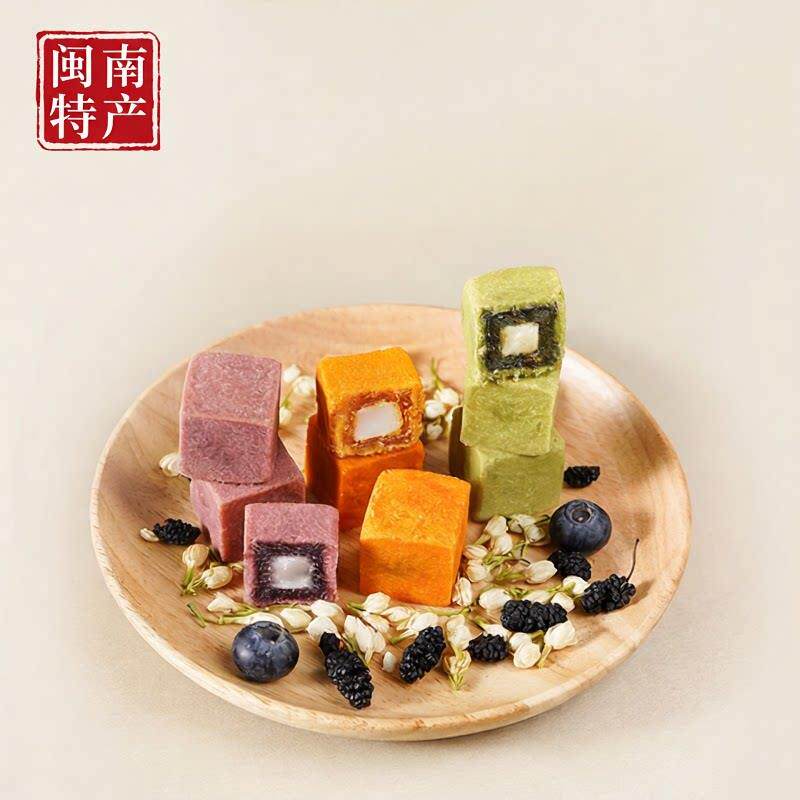 闽南茶点小方酥一口酥中式糕点休闲零食鲜橙凤梨酥厦门特产伴手礼