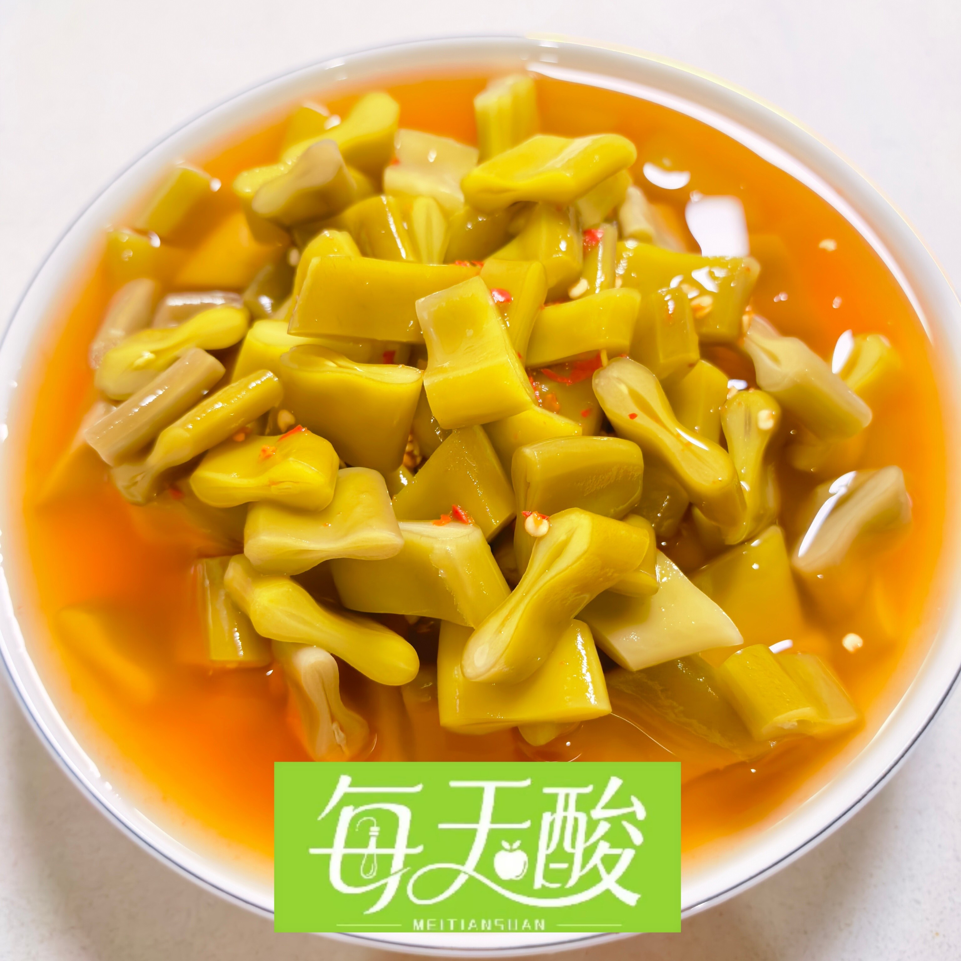 广西酸野冰糖酸酸甜刀豆酸脆爽开胃泡菜特产开罐即食爽口下饭菜