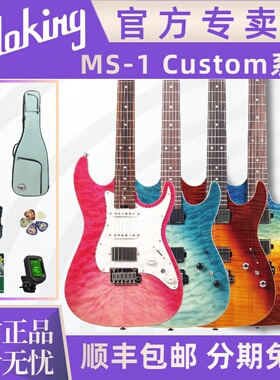 Soloking官方专卖店 MS-1 Custom 限量款摇滚金属流行电吉他