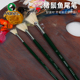 马利牌G1830猪鬃鱼尾扇形笔鱼尾笔美术水粉画笔初学者套装 专业水彩丙烯鱼尾扇油画笔单支初学者套装