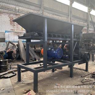 护坡土营养土粉碎机土块粉土机碎土机铲车上料移动式土壤粉碎机