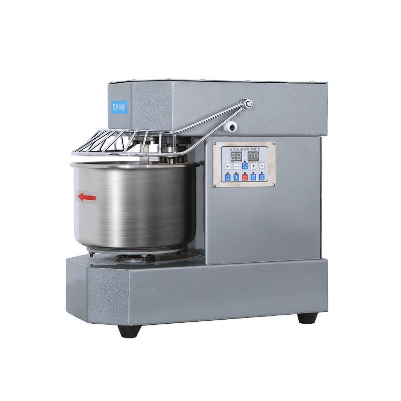 商用大型和面机立式自动揉面搅面机8升10升5kg面粉双动双速和面机