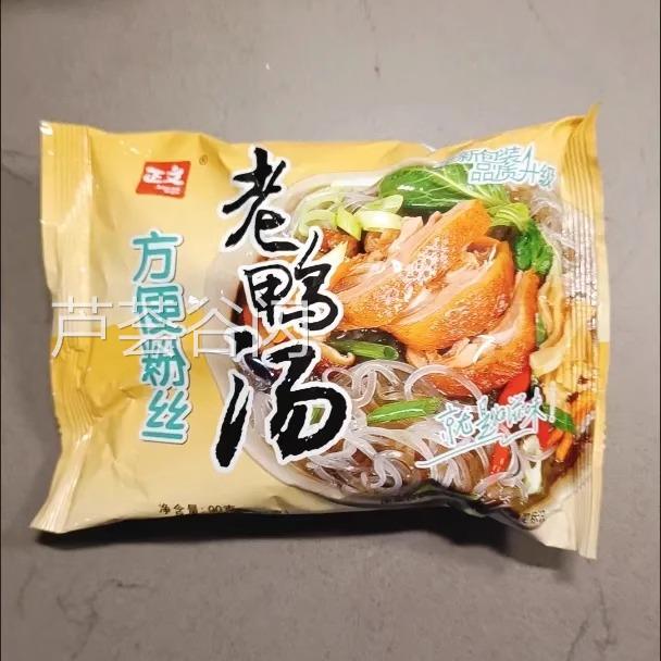 【清淡非油炸粉丝】老鸭粉丝汤红薯粉速食米线方便面袋装桶装整箱