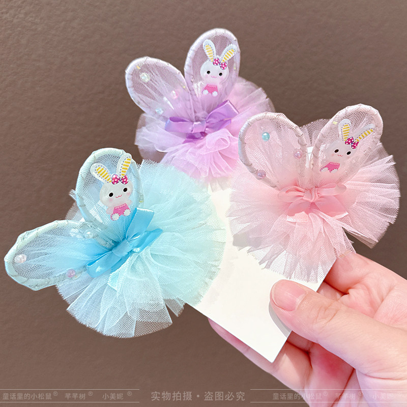 儿童甜美发光发夹女童兔耳朵彩灯发卡公主可爱顶夹不伤发蕾丝边夹,饰品/流行首饰/时尚饰品新,发饰,淘宝优惠券,粉丝福利购,淘宝优惠卷