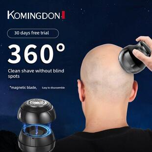 德国磁吸刀头科明顿光头理发神器男士专用电动剃须刀自助刮刀家用