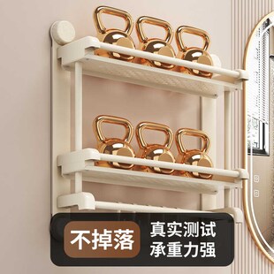 收纳架子免打孔S毛巾架家用洗漱 卫生间浴室置物架吸盘厕所壁挂式