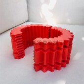橡胶齿轮齿轮联轴器胶齿弹性体胶齿联轴器11H 1K0H