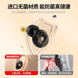 耳塞睡眠睡觉隔音降噪防吵神器超级耳罩不伤R耳朵打呼噜静音机