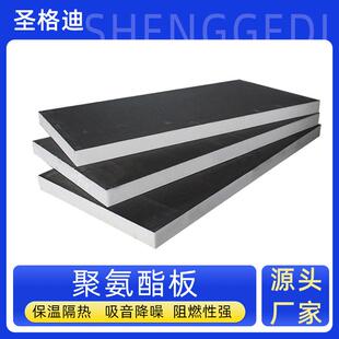 外墙保温聚氨酯板双面泡沫板硬泡聚氨酯复合板外墙隔热吸音保温板