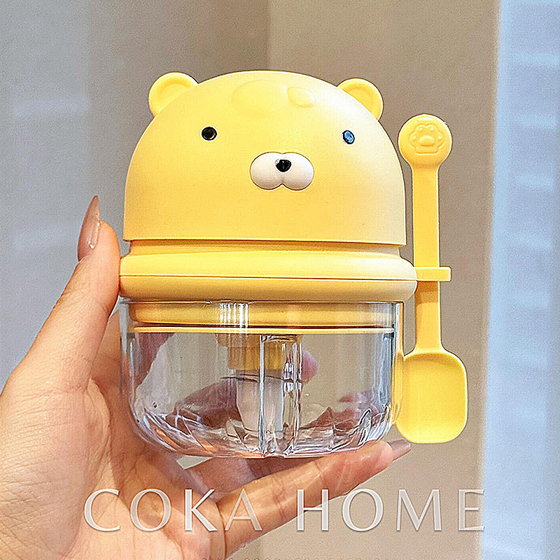 自带铲铲的绞蒜器！手上没蒜味啦