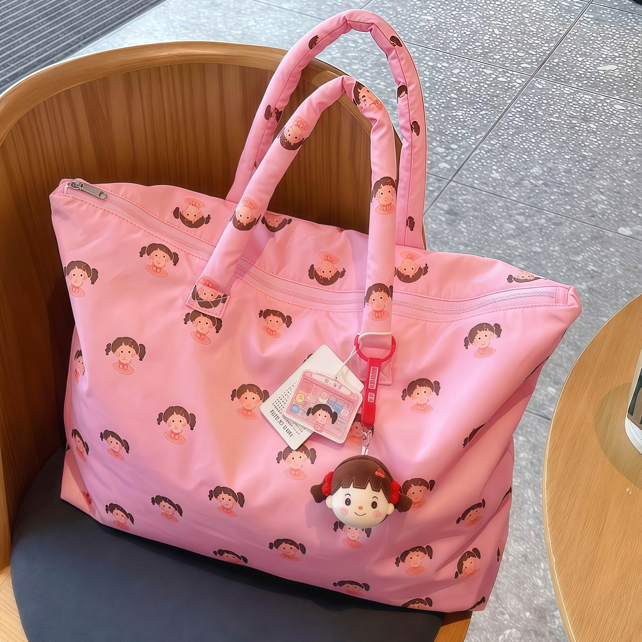 幼儿园接送，一袋拎走全套床品