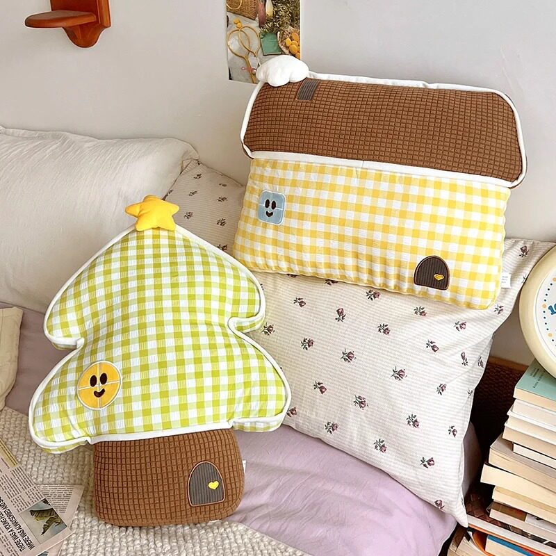 抱枕女生睡觉专用沙发靠垫床头卡通办公室腰靠护腰屁垫宿舍卧室