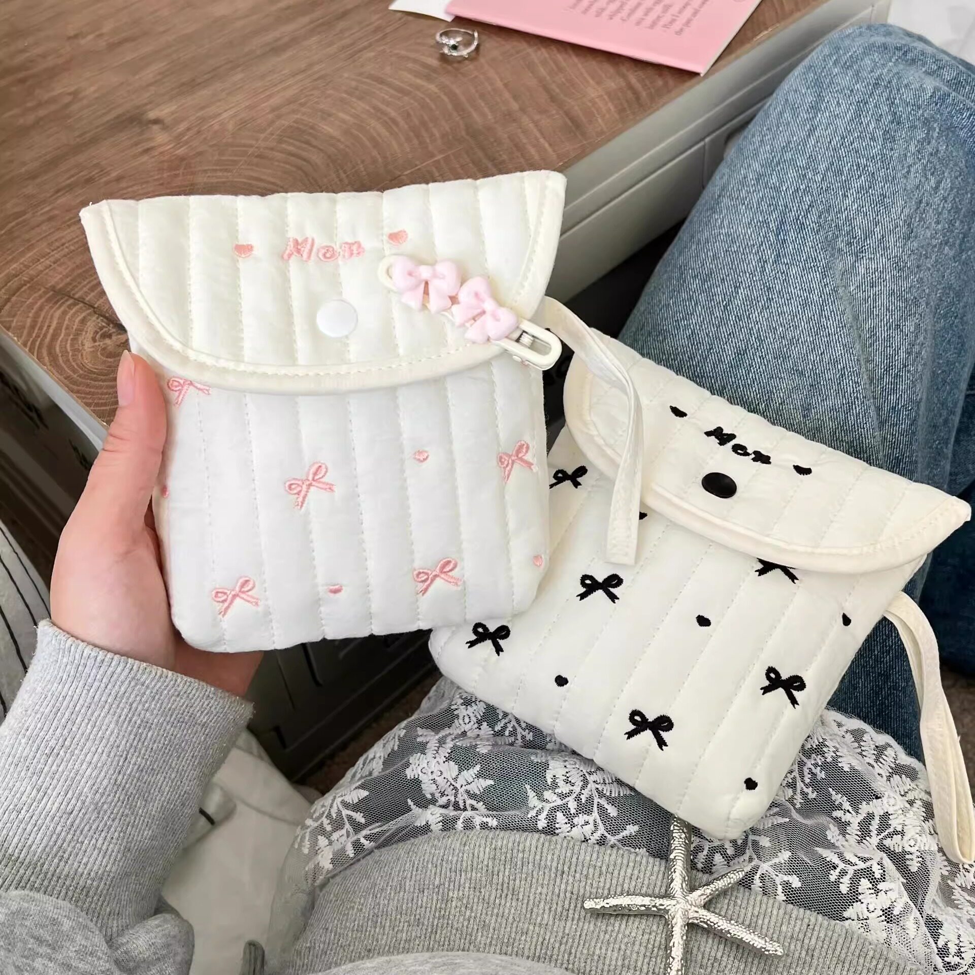 卫生巾收纳包学生大容量高颜值便携小型可爱风ins女生姨妈巾专用