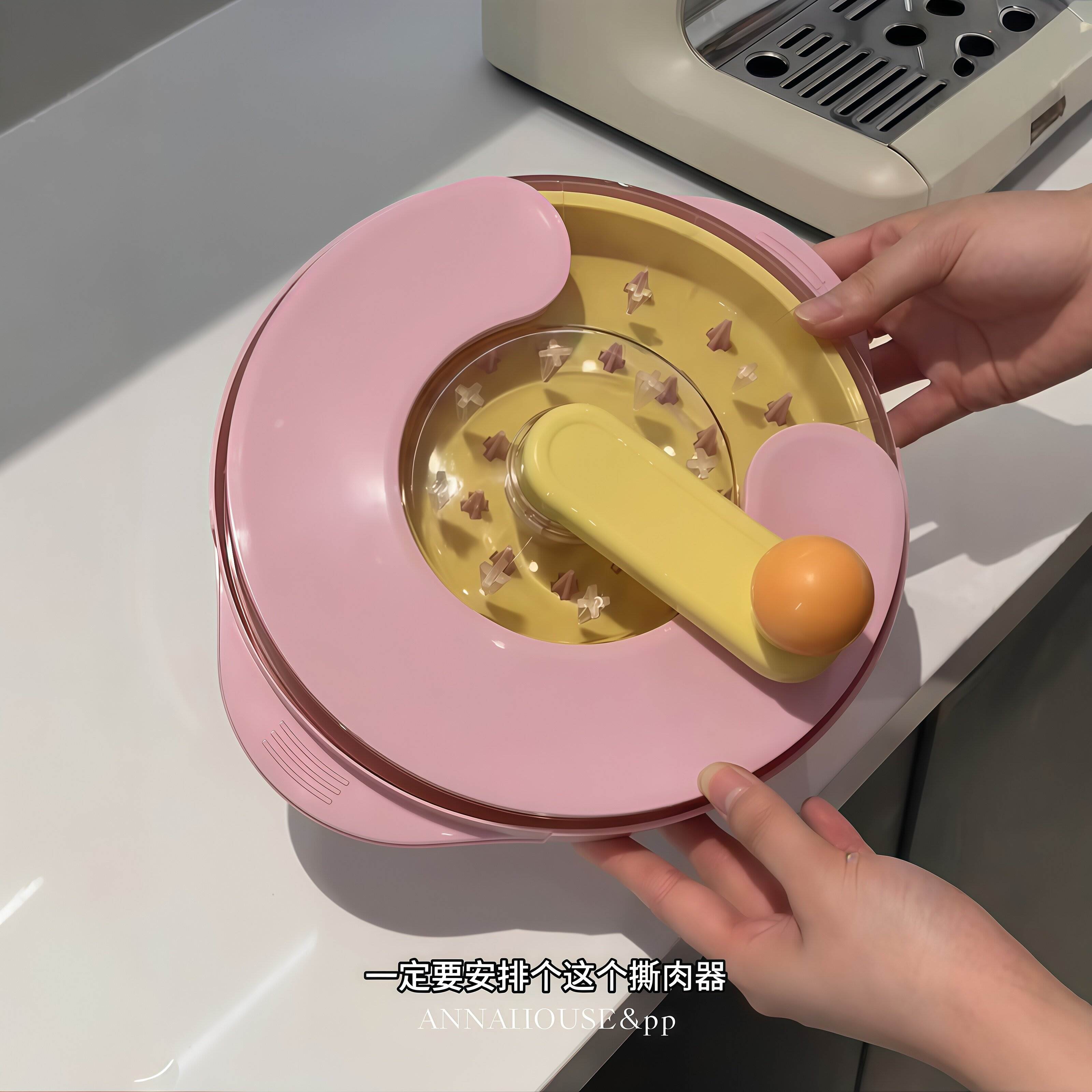 【减肥搭子】碎肉机小型家用厨房撕肉机减脂期鸡肉切丝分离器手动