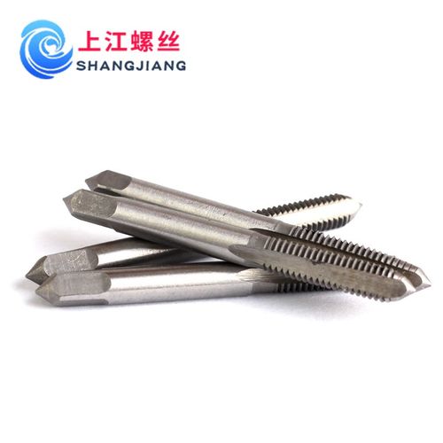 机用丝锥上海美制h直柄管螺纹丝锥UNCUNF细牙4#-1-G1/8-G2英制丝