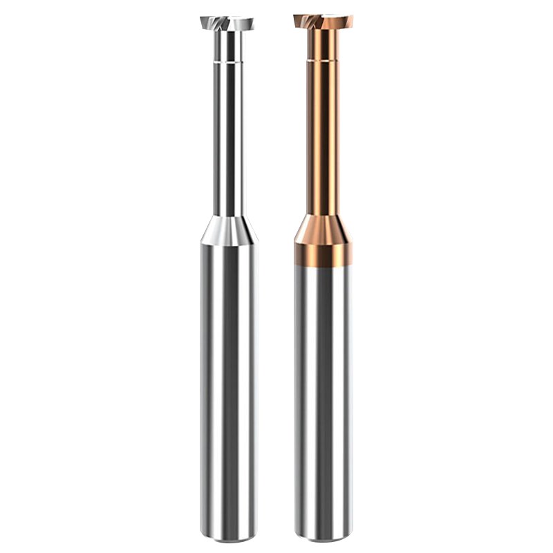 RL钨钢加长T型铣刀整体硬质合金开槽直柄铣刀cnc加工Z中心槽铣刀