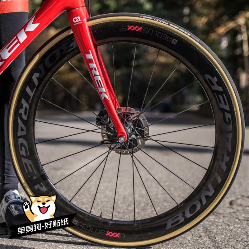 棒槌哥bontrager xxx2/xxx4/xxx6轮组贴纸公路车碳刀圈改色贴崔克