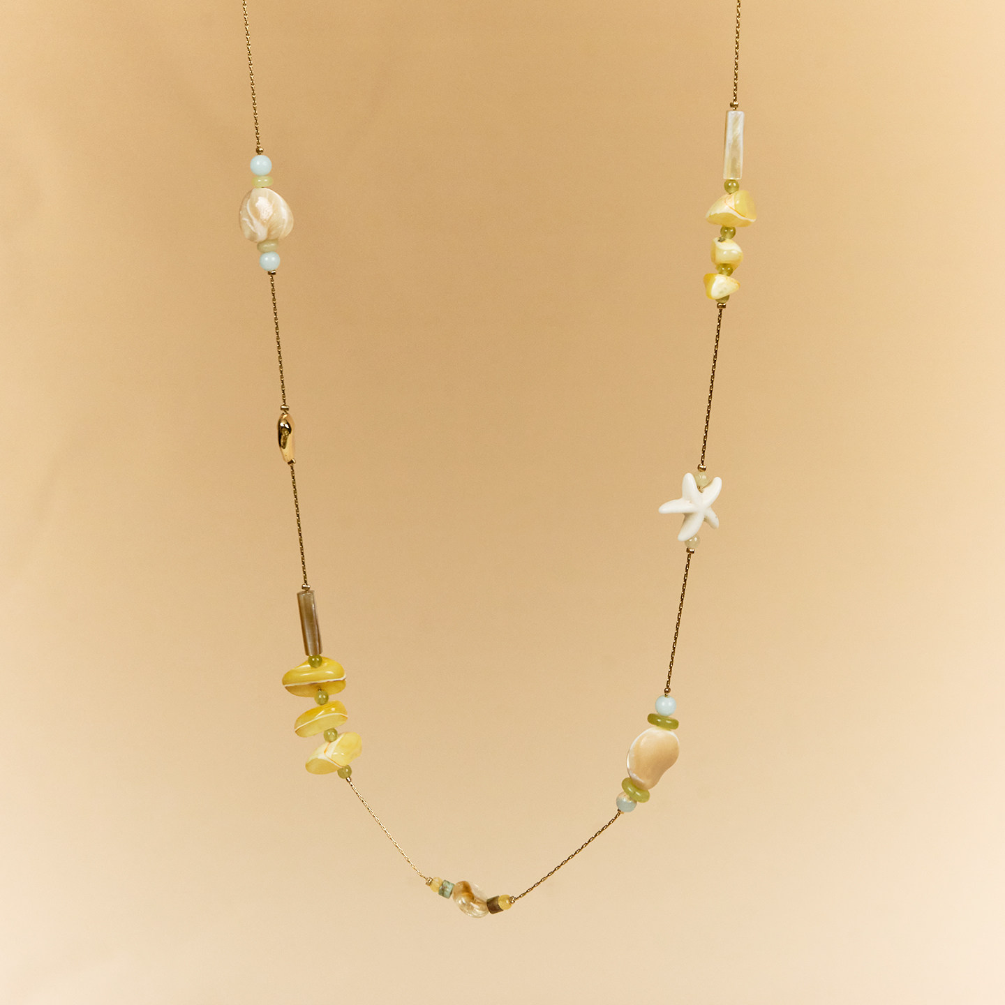 HiSaily海莎莉法式度假风锁骨链沙滩海边游乐园项链女连衣裙配饰