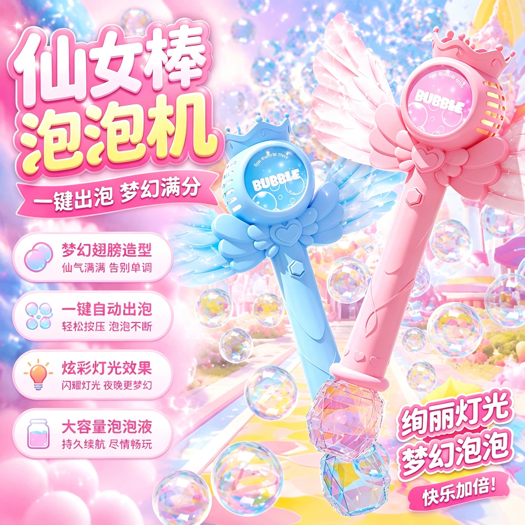 【每人限购一单！】天使泡泡棒图片