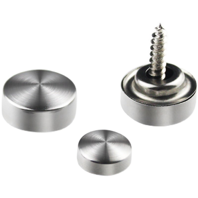 广告钉玻璃钉装饰盖螺丝帽塑料亚克力G固定螺丝帽装饰盖镜钉不锈