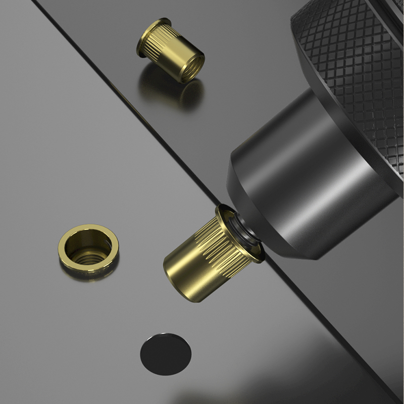 易之力多功能拉铆枪铆钉枪门锁扩口器F螺母枪手动工具多功能卯丁