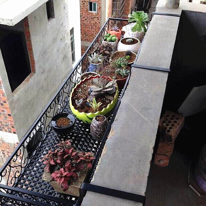 加宽加厚欧式阳台栏杆悬挂花架z窗台多肉绿萝铁艺花盆架壁挂置物,住宅家具,花架/花几,淘宝优惠券,粉丝福利购,淘宝优惠卷