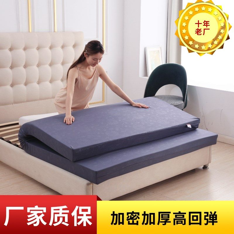 高密度海绵床垫学生宿舍单双人卧室家用定制软垫加厚记Z忆棉绵床