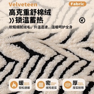 毛绒沙发垫四季 套罩 通用防滑加厚坐垫子轻奢高级感冬季 盖布毯新款