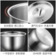 304不锈钢蒸蛋碗带盖炖汤盅蒸鸡蛋羹专用碗家用蒸饭扣肉碗甜品碗