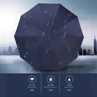 超大号折叠遮阳雨伞大量男女双人结实抗风晴雨两用伞定制广告