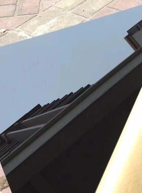 黑色亚克力镜面板吊顶KTV装饰墙面定制有机玻璃镜摄影拍照倒影板