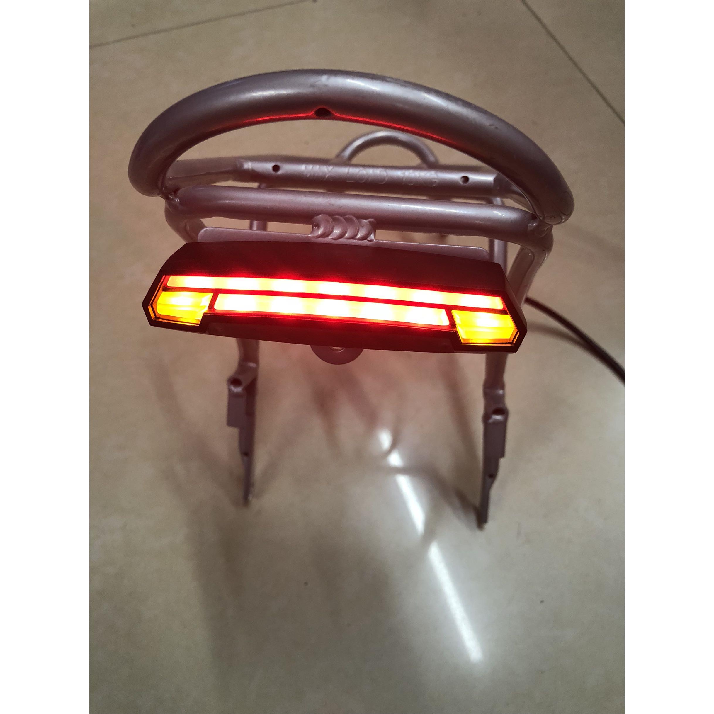 包邮.12V36V48V60V64V小型代驾电动自行车LED转向刹车后尾灯改装