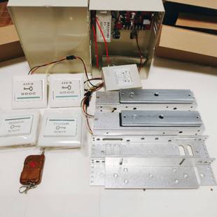 意林PCB-501双门互锁控制模块 二道门锁联动 AB门门禁控制套装