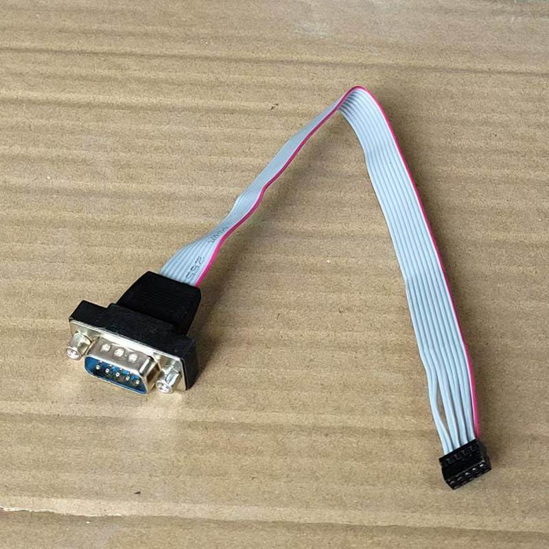 com扩展线9p杜邦2.0mm小接口电脑RS232连接线DB9转9针串口挡板线