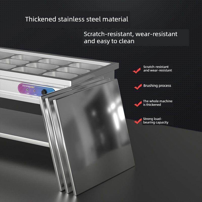 快餐保温桌商业保温餐销售桌汤池不锈钢桌面电加热食堂热菜烹调桌,厨房电器,其他商用厨电,淘宝优惠券,粉丝福利购,淘宝优惠卷