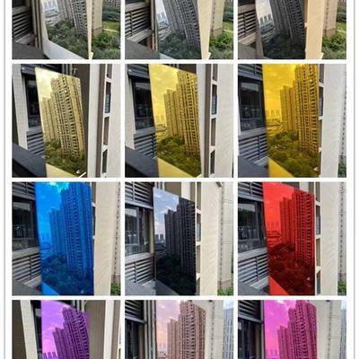 亚克力镜面板银色金色灰色反光镜装饰板镜面异型圆形来图定制切割