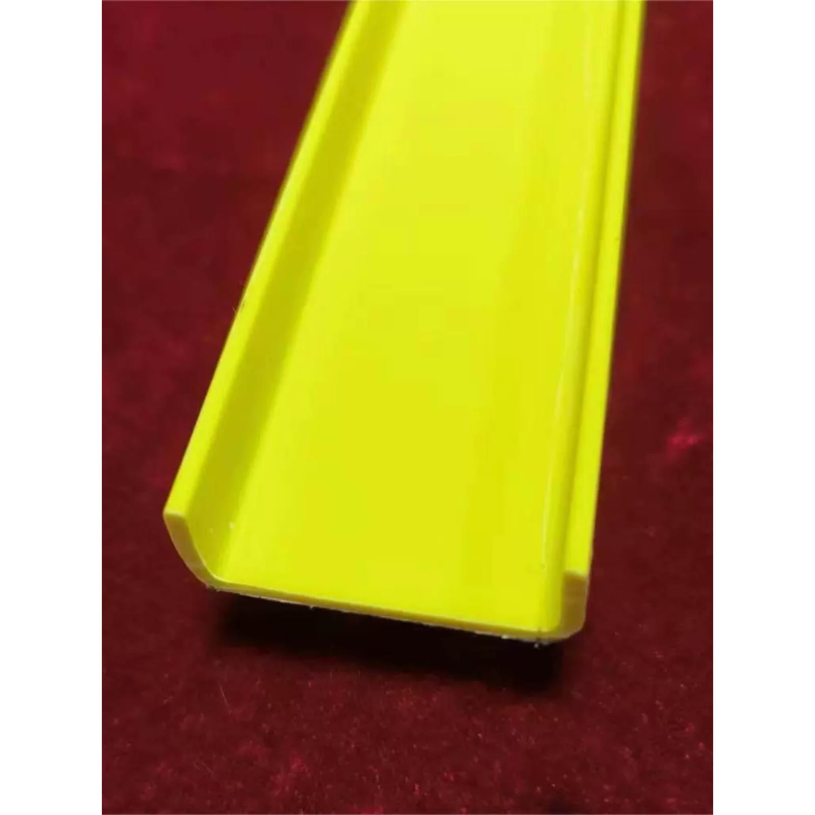 可定制pvc塑料U型线条护角料架保护盖收边条工艺槽包边压边装饰条