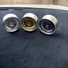 BBS轮毂模型车载香薰摆件rays金属轮圈出风口钥匙扣铝合金锻造轮