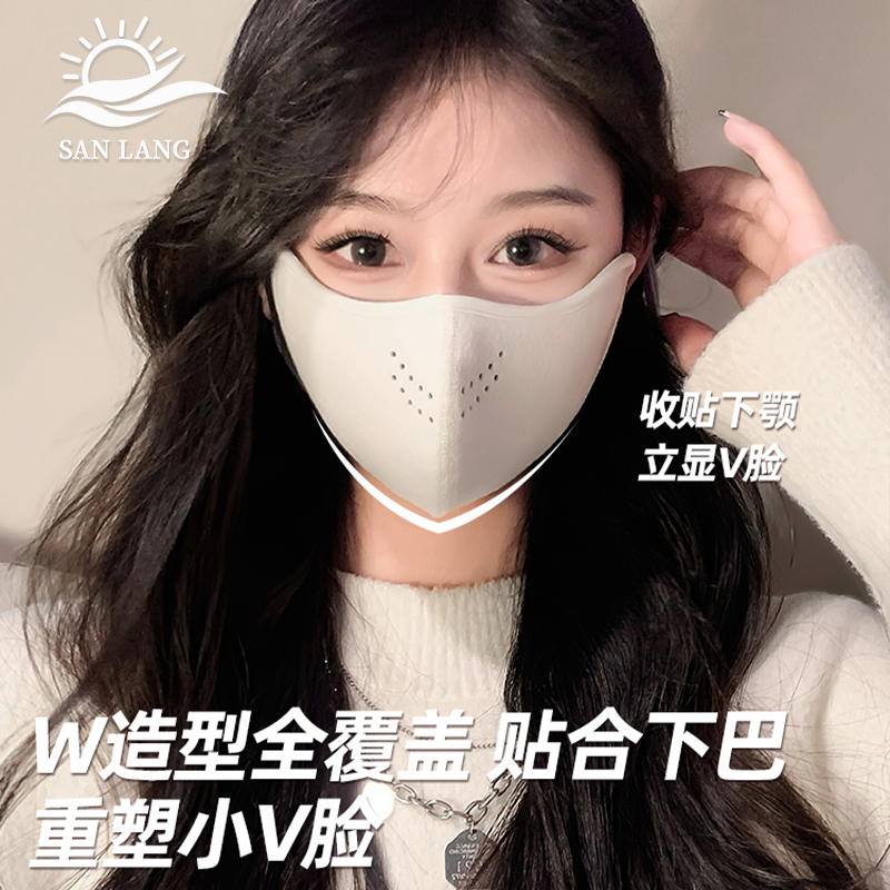 加厚保暖口罩高颜值女秋冬季
