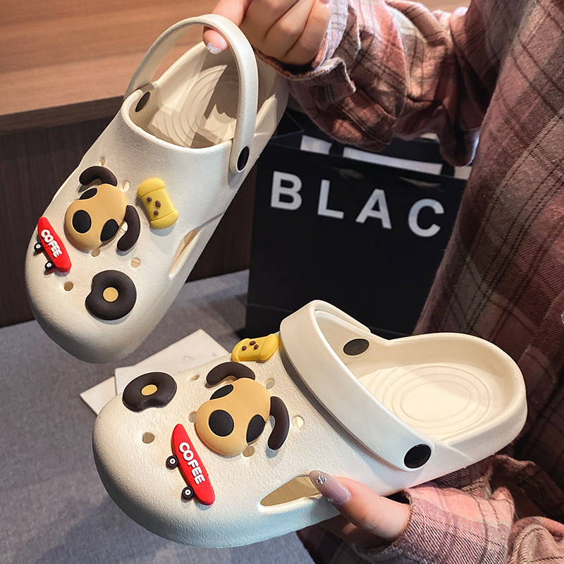 2026沙滩度假外穿可爱夏季EVA护士少女心超萌包头凉鞋双用懒人