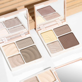 修容盘A1zoq001 四色盘高光修容一体盘初学者哑光珠光综合修容盘