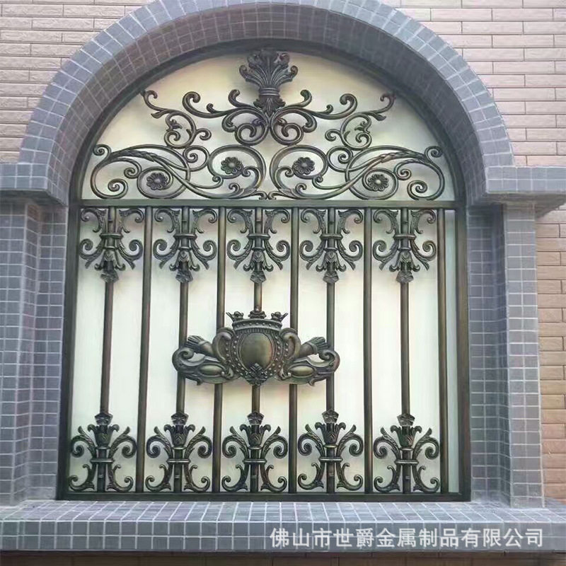 铝合金防盗窗阳台窗台防护网别墅飘窗防盗窗防坠铝窗