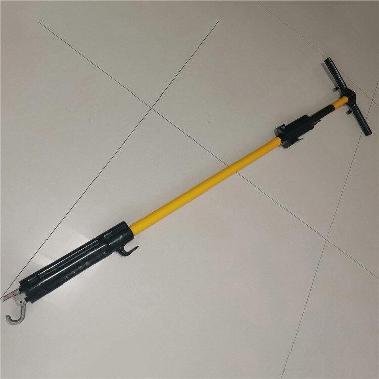 玻璃钢射枪操作杆单节射枪式手持绝缘令克棒猴头引流线夹拆装杆