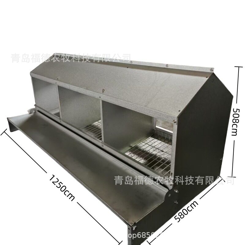 可以滚出鸡蛋的土鸡产蛋箱 农村散养鸡用产蛋箱 防雨鸡蛋窝
