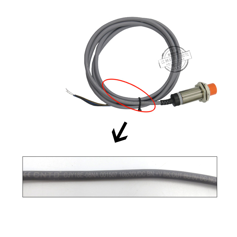 昌得接近开关传感器CJY18E-08NALJ18A3-8-Z/BX直流三线NPN常开