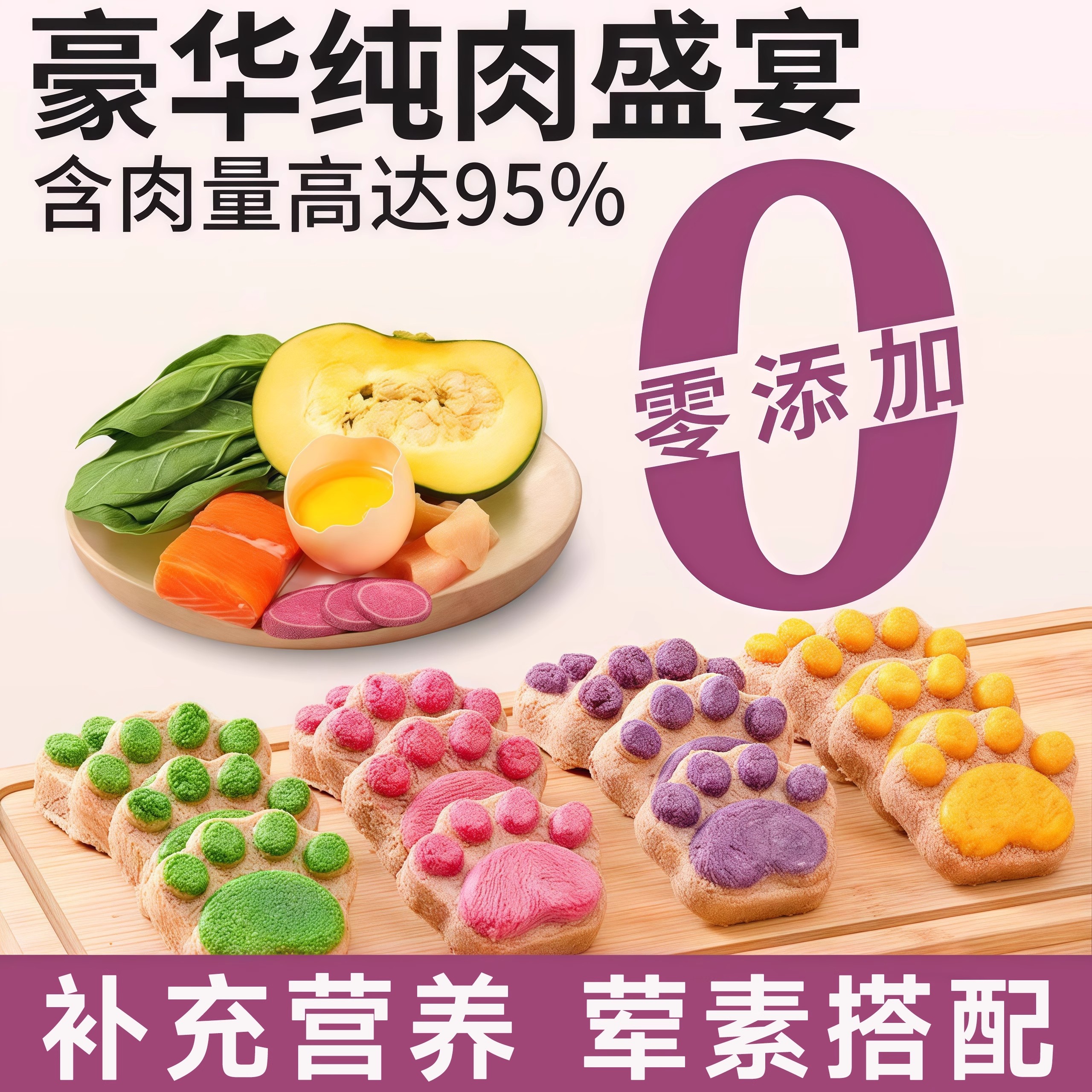 猫咪冻干零食成幼猫高营养补充0添加多口增肥发腮冻干肉补充营养