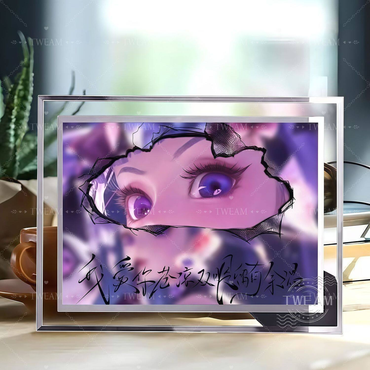 安琪拉王者荣耀英雄精美ins周相框/画框