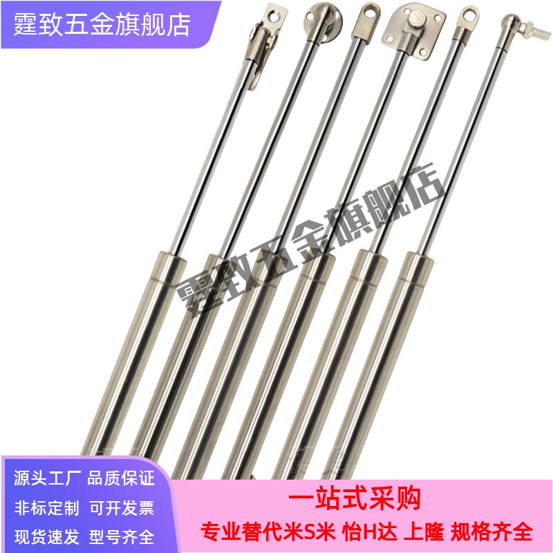 不锈钢气弹簧FGS-15 19 22-40 50 60 80 100 200 250 300-BB-VA