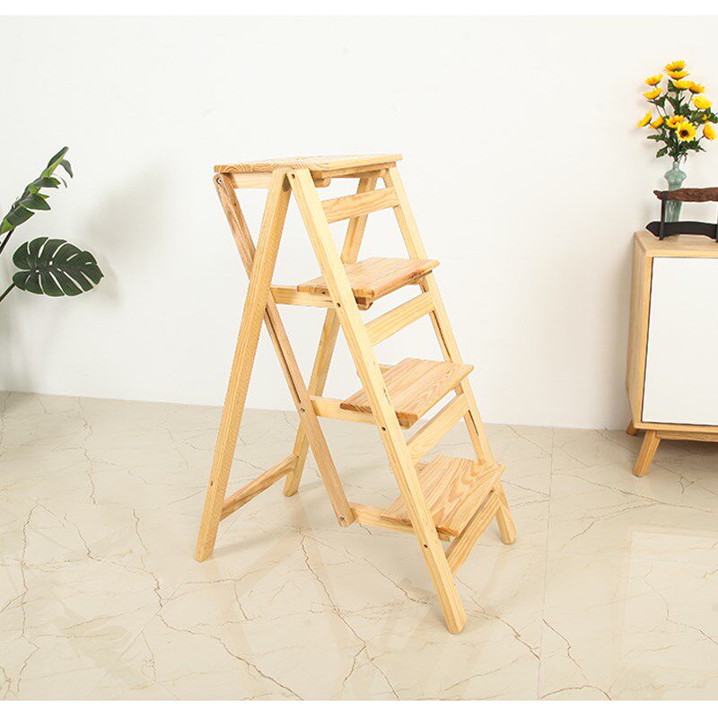 实木家用多功能折叠梯架创意楼梯椅梯凳室内多用移动登高梯小梯子