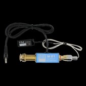 沐铃M01民谣木吉他拾音器贴片拾音器搭配老齐舒特勒AG6有3.5升级